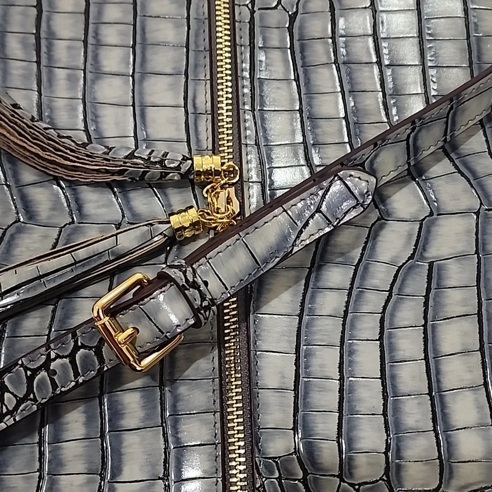Ainifeel Croc Embossed Crossbody Bag - Picture 6 of 16